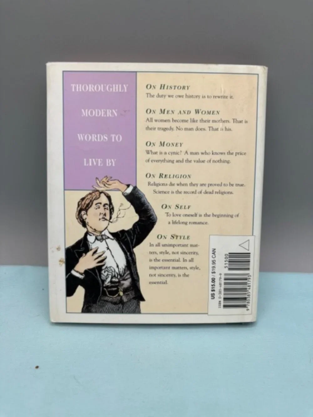 Oscar Wilde's Guide to Modern Living 1996 First Edition Hardcover